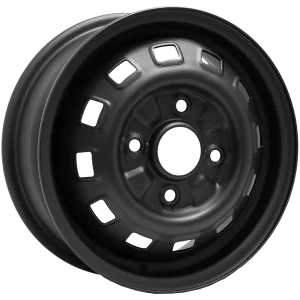 Envy Wheels – NX4 STEEL WHEEL – Black – 13″x5″ 47mm – All weather Wheels – NX41341